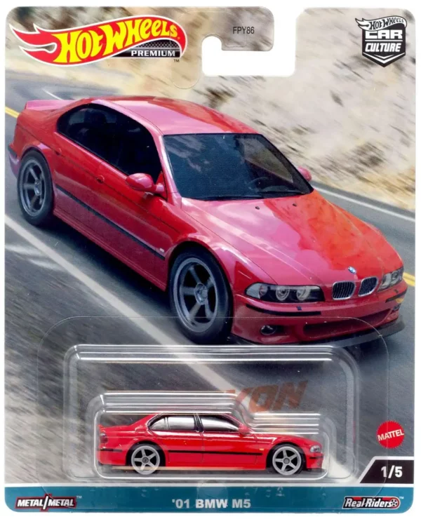 HOT WHEELS Premium 2001 BMW M5 E39, Canyon Warriors