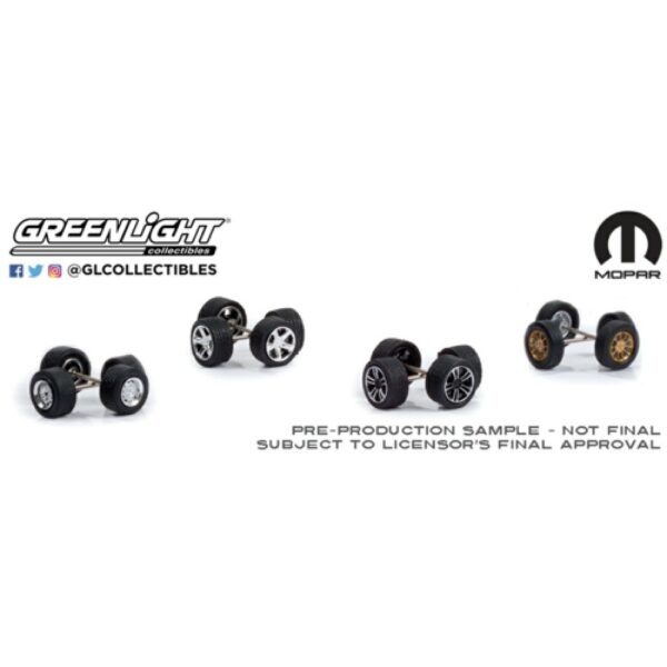 GREENLIGHT MOPAR Wheel & Tire Pack - 16110C