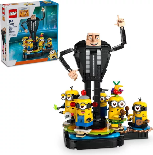 LEGO Minions Brick-Built Gru and Minions - 75582