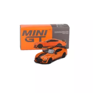 MINI GT 1/64 Ford Mustang Shelby GT500, Twister Orange - 505