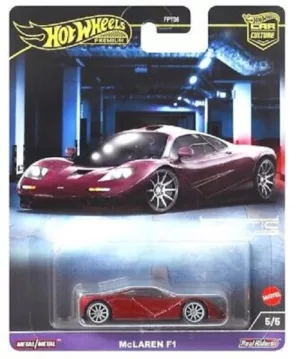 HOT WHEELS Premium, Exotic Envy, McLaren F1 - HKC77