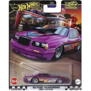 HOT WHEELS Premium '86 Ford Thunderbird Pro Stock - HRT72