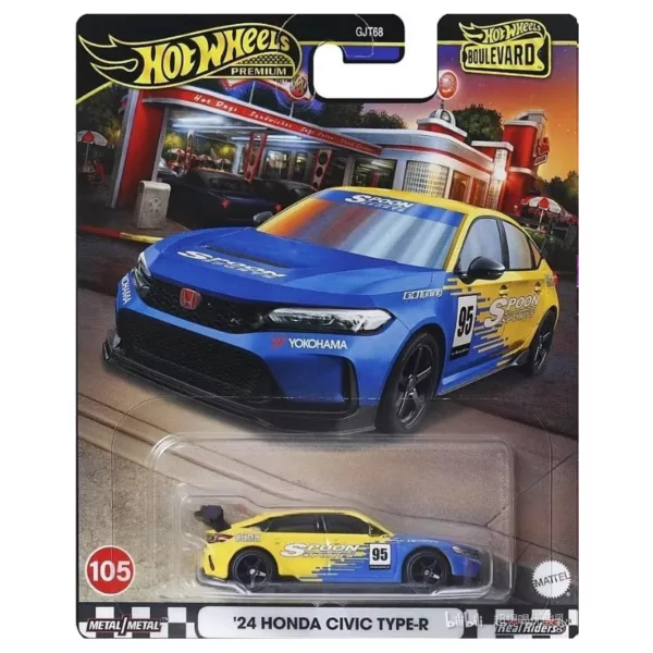 HOT WHEELS Premium '24 Honda Civic Type-R - HRT61
