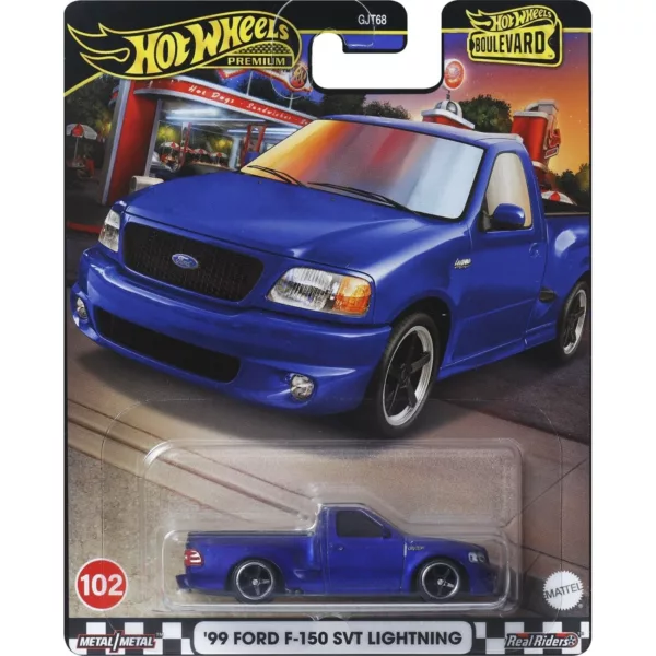 HOT WHEELS Premium '99 Ford F-150 SVT Lightning - HRT60