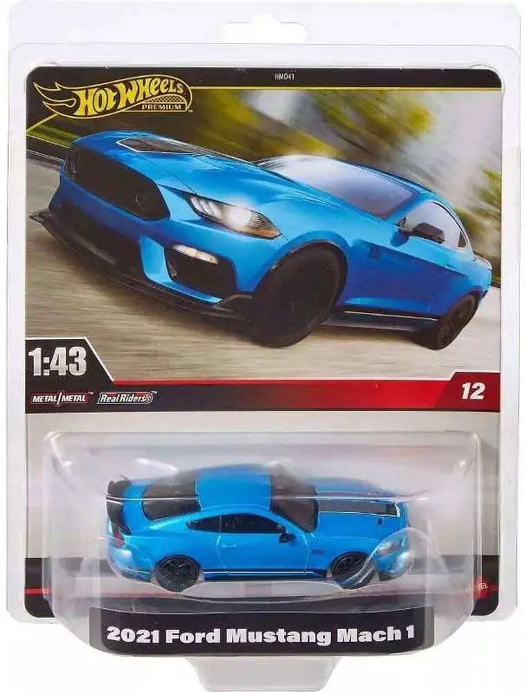 HOT WHEELS Premium 2021 Ford Mustang Mach 1 - HWT09