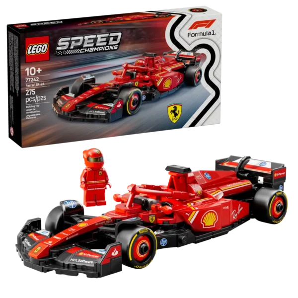 LEGO Speed Champions Ferrari SF-24 F1® Race Car - 77242