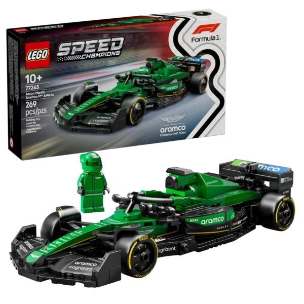 LEGO Speed Champions Aston Martin Aramco F1® AMR24 Race Car - 77245