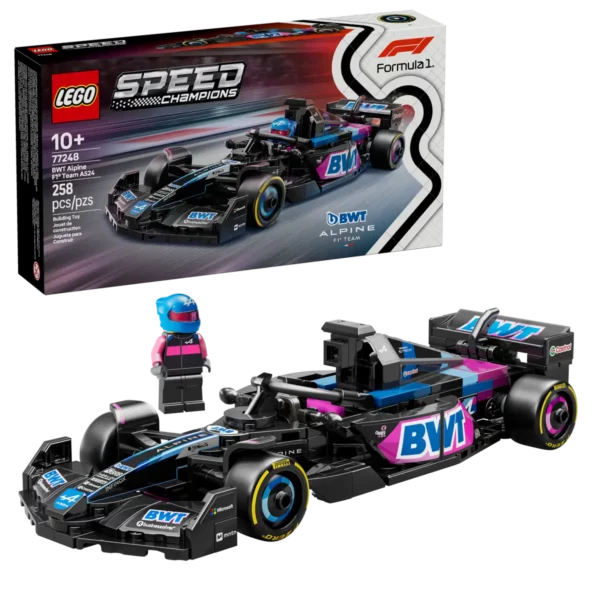 LEGO Speed Champions BWT Alpine F1® Team A524 Race Car - 77248