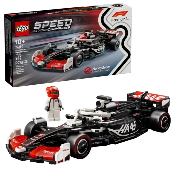 LEGO Speed Champions MoneyGram Haas F1® Team VF-24 Race Car - 77250