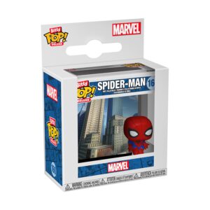 Funko Bitty Pop! Deluxe: Marvel Spider-Man(Cityscape) #160 Vinyl Figure