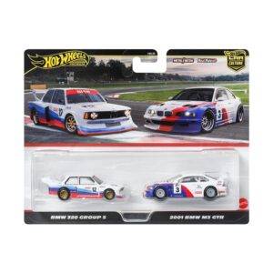 HOT WHEELS Premium 2 PACK BMW 320 Group 5 & 2001 BMW M3 GTR