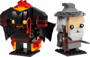 LEGO BRICKHEADZ Gandalf the Grey & Balrog - 40631
