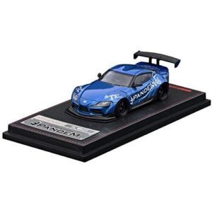 IGNITION MODEL 1/64 Pandem Supra (A90), Blue metallic