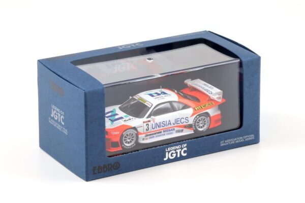 EBBRO 1/43 Unisia Jecs Skyline JGTC 1998 HDF - 44255