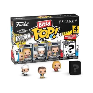 Funko Bitty Pop! Friends - Phoebe Buffay/Monica Geller/Chandler Bing/ Mystery Figure 4-pack