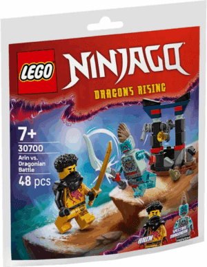 LEGO NINJAGO Arin vs. Dragonian Battle paper bag / polybag - 30700