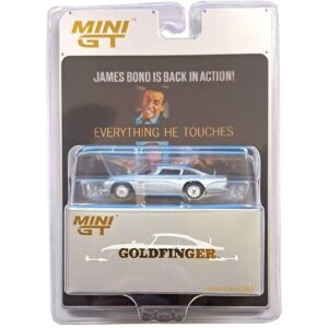 MINI GT 1/64 1965 Aston Martin DB5, Goldfinger #900