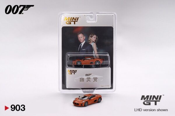MINI GT 1/64 2015 Jaguar C-X75, Spectre #903