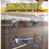 AMERICAN DIORAMA 1/64 Hanging Out Figure Set #2