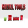 AMERICAN DIORAMA 1/64 Metal Tools set