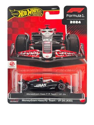 HOT WHEELS Premium F1 MoneyGram Haas F1 Team VF-24 #20
