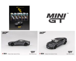 MINI GT 1/64 2021 Aston Martin DBS *No Time To Die*, grey