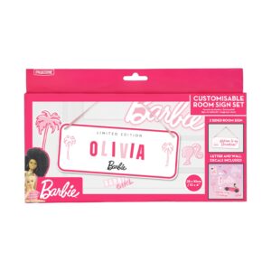 Paladone: Barbie - Customisable Room Sign Set (PP11568BR)