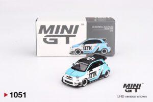 MINI GT 1/64 Fiat Abarth 595 LB WORKS #1051