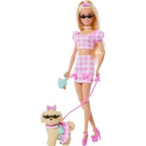 Mattel Barbie Twinning Looks Barbie & Σκυλάκι - JFP36
