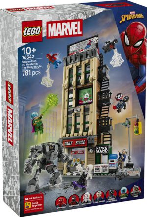 LEGO SUPER HEROES Spider-Man vs. Mysterio: The Daily Bugle - 76342