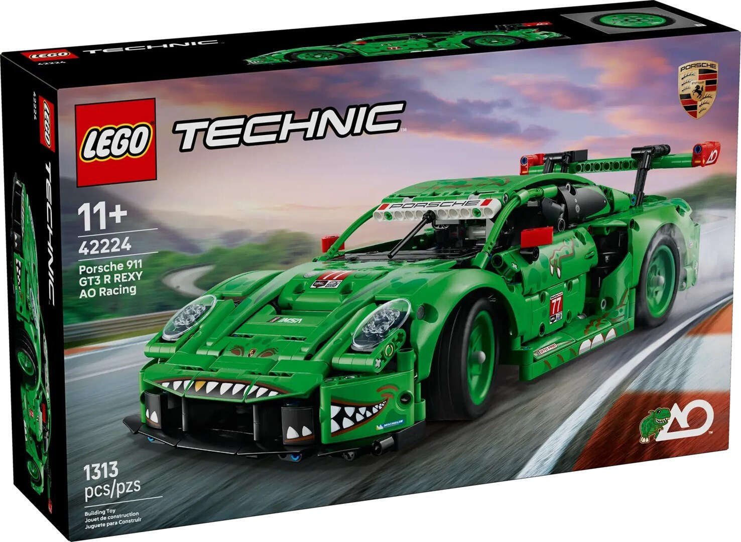 LEGO TECHNIC Porsche 911 GT3 R REXY AO Racing - 42224