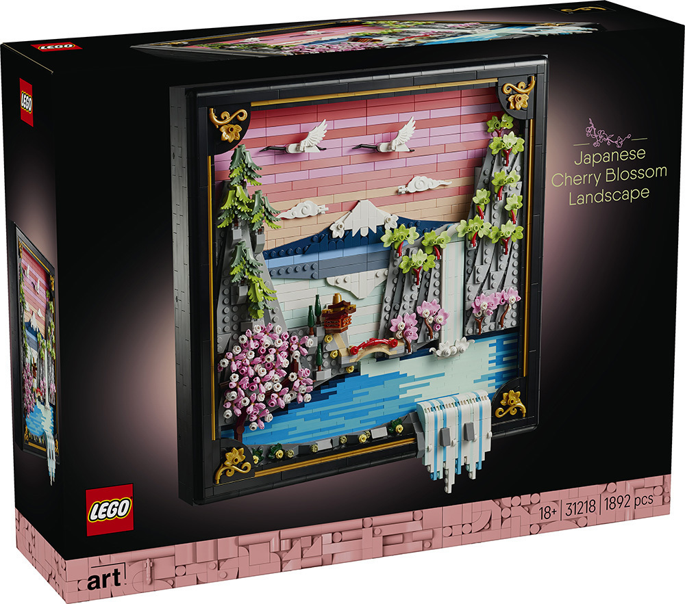 LEGO ART Japanese Cherry Blossom Landscape - 31218