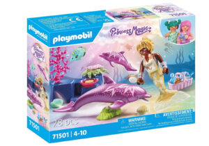 Playmobil Princess Magic Γοργόνα Με Δελφίνια - 71501