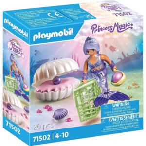 Playmobil Princess Magic Γοργόνα Κοχύλι Μαργαριταριών - 71502